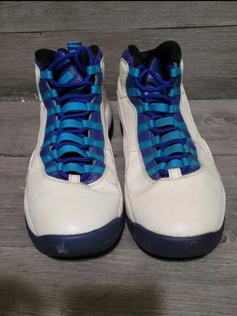 air jordan 10 retro mens size 11 charlotte hornets 310805-107